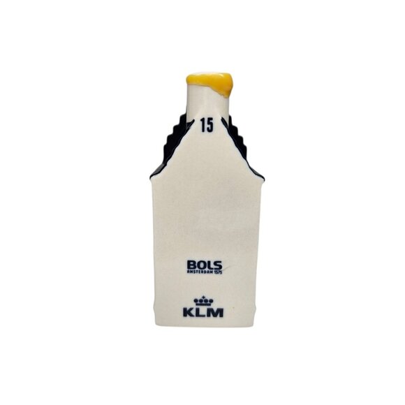 KLM Blue Delft House #15 Bols Empty KLM Airlines Holland Dutch Aviation - Picture 4 of 8